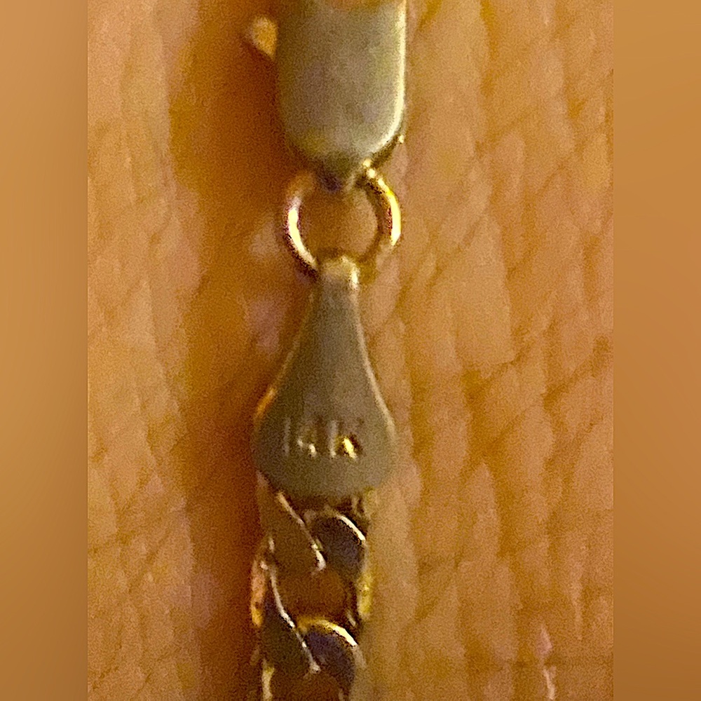 14k gold bracelet